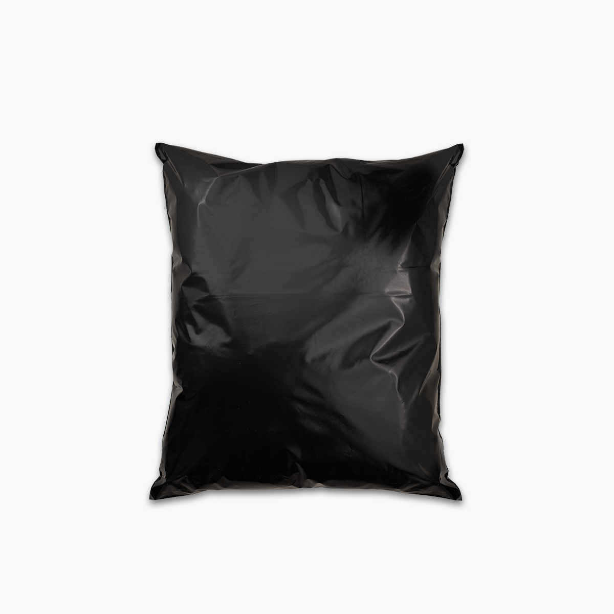 Versandtasche 50cm+5cm*40cm, schwarz, 60μm L Versandtaschen24