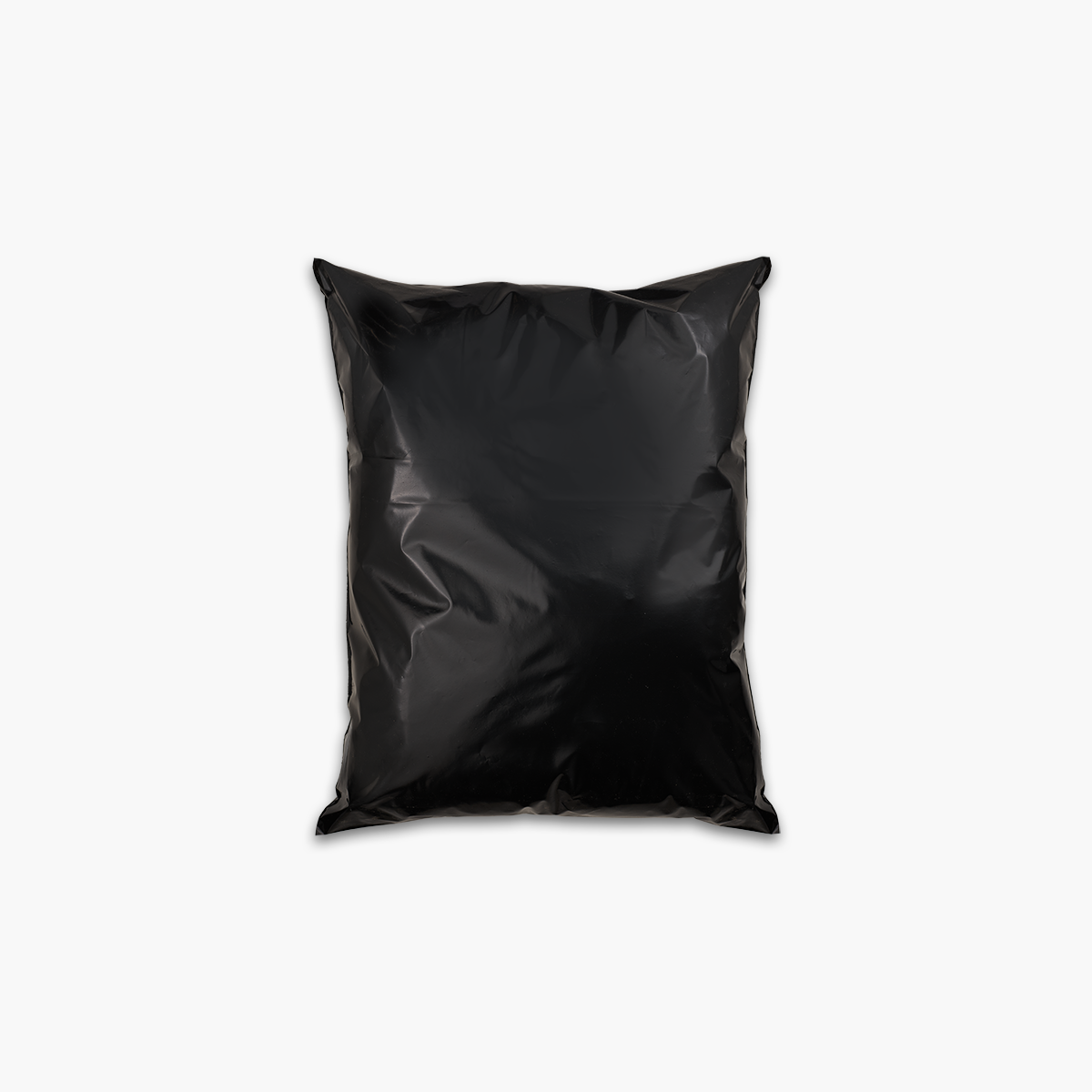 Retourentasche 43cm+7cm*35cm, schwarz, 60μm M Versandtaschen24