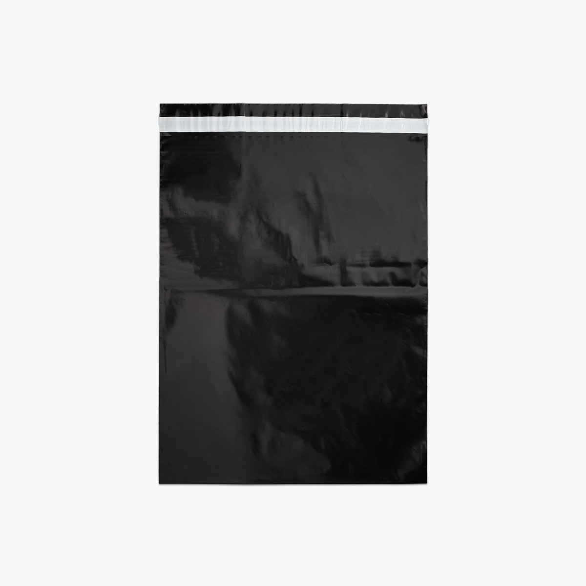 Retourentasche 43cm+7cm*35cm, schwarz, 60μm M Versandtaschen24