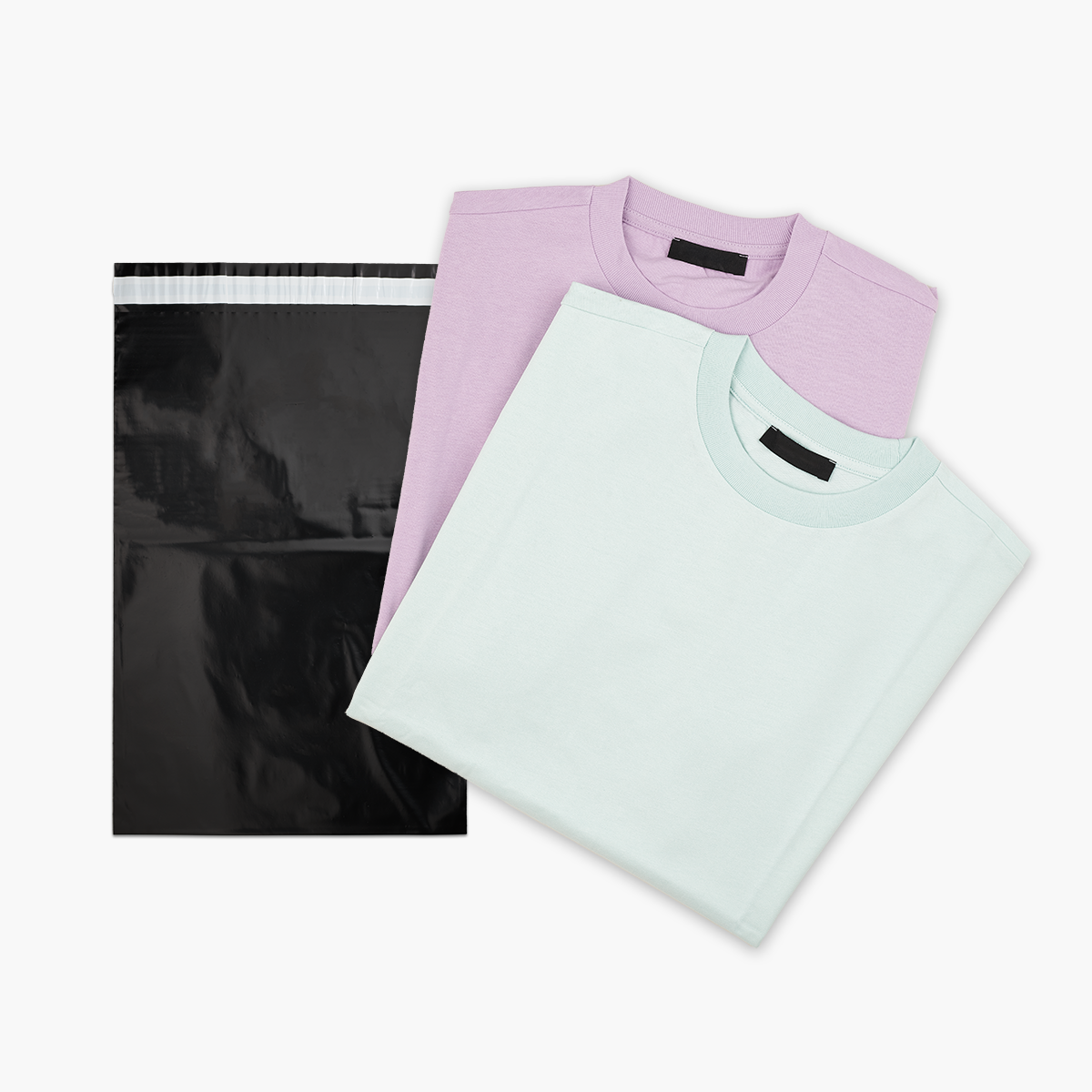 Retourentasche 34cm+7cm*25cm, schwarz, 80μm S Versandtaschen24