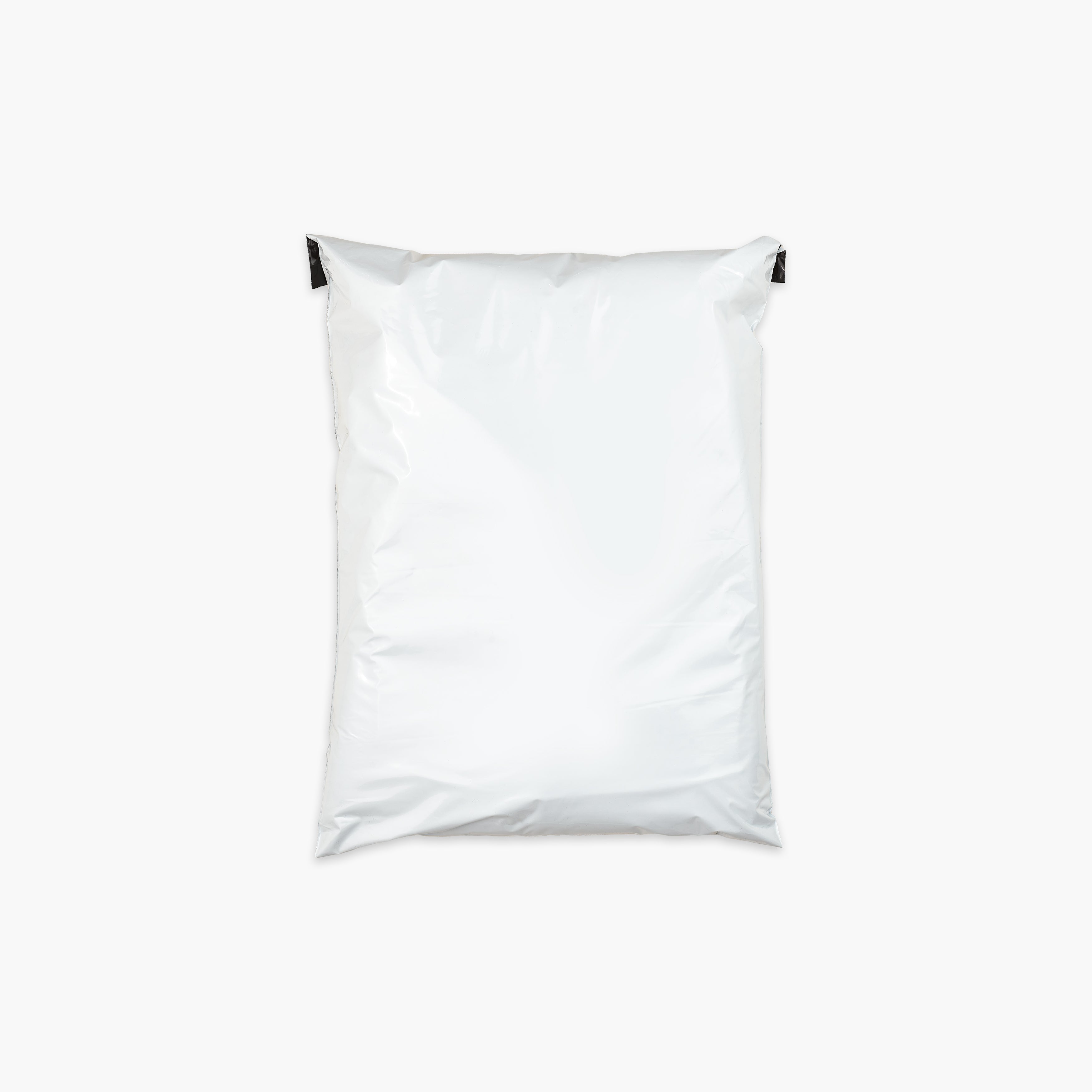 Versandtasche mit Druck 4-farbig 44cm+5cm*35cm, weiß, 80μm M Versandtaschen24